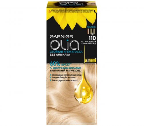 Garnier Olia Крем-краска для волос 110 Натуральный ультраблонд