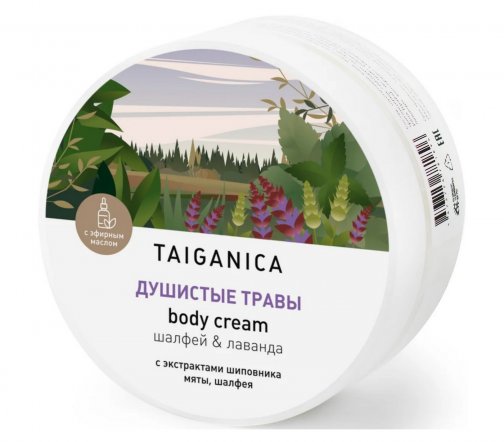 Taiganica Крем-баттер для тела Душистые травы 150мл