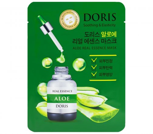 Jigott Doris Маска тканевая для лица Aloe 25мл