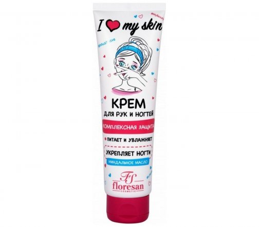 Floresan I Love My Skin Крем для рук и ногтей Комплексная защита 100мл