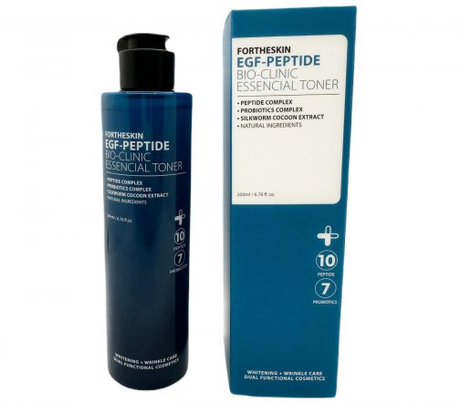 For The Skin EGF-Peptide Тонер антивозрастной с пептидами 200мл