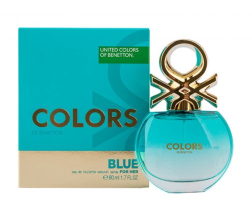 Benetton Colors Blue Туалетная вода 80мл