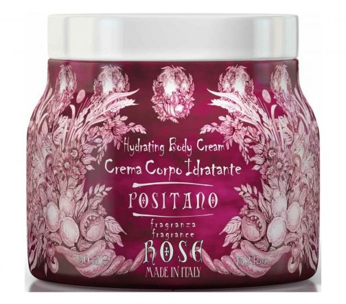 Rudy Le Maioliche Крем увлажняющий для тела Позитанская роза 450мл