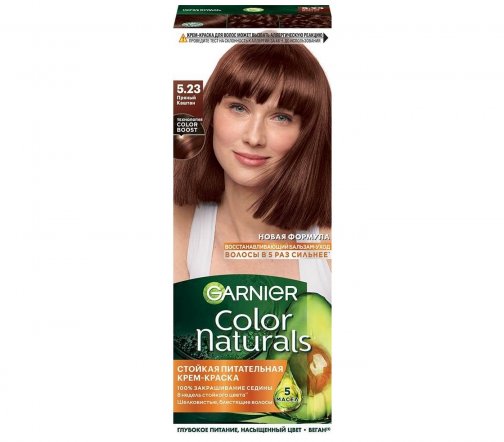 ЯGarnier Color Naturals Крем-краска для волос 5.23 Пряный каштан