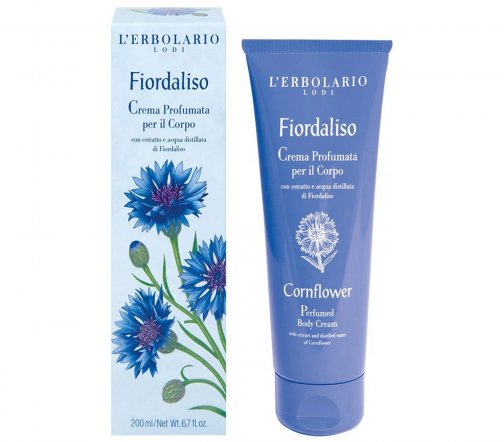 L'erbolario Крем парфюмированный для тела Cornflower 200мл