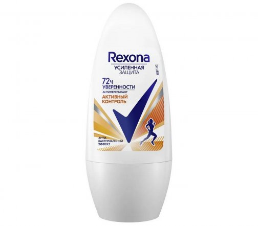 Rexona Усиленная защита Дезодорант-антиперспирант ролик Активный контроль Антибактериальный эффект