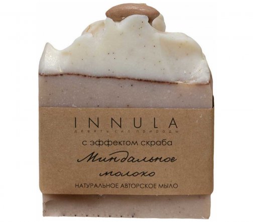 Innula Мыло натуральное Миндальное молоко 85гр