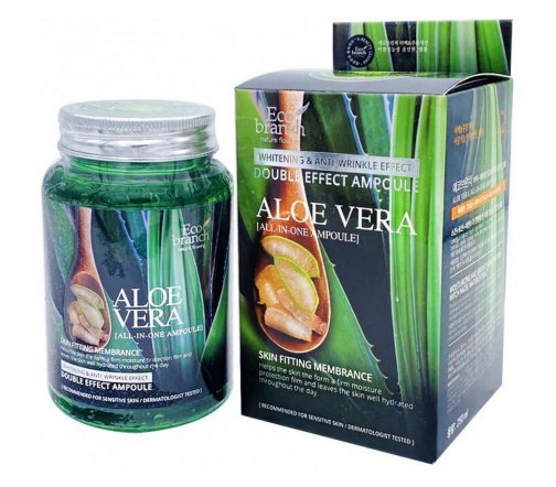 Eco Branch All In One Ampoule Сыворотка для лица с экстрактом Алоэ Вера 250мл