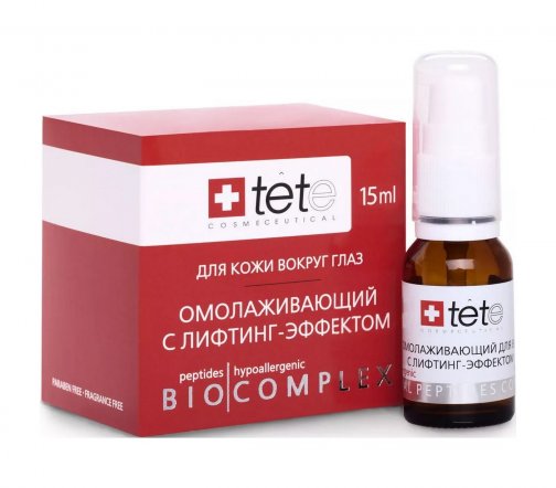 Tete Комплекс омолаживающий для век с лифтинг-эффектом 15мл