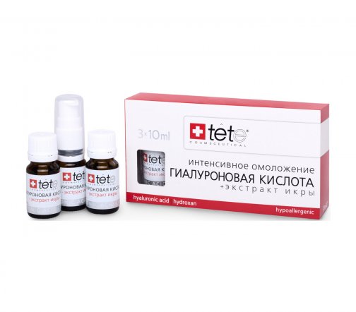 Tete Кислота гиалуроновая + Экстракт икры 30мл