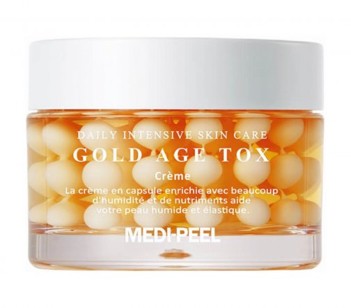 Medi-Peel Gold Age Tox Крем-филлер капсульный антивозрастной с экстрактом кокона шелкопряда 50мл