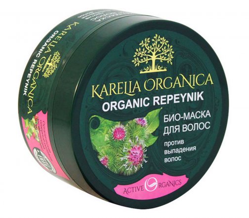 Karelia Organica Маска для волос Organic Repeynik Против выпадения волос 220мл