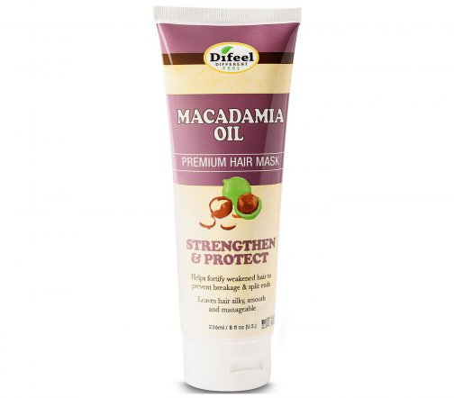 Difeel Маска премиальная для волос Macadamia Oil 236мл