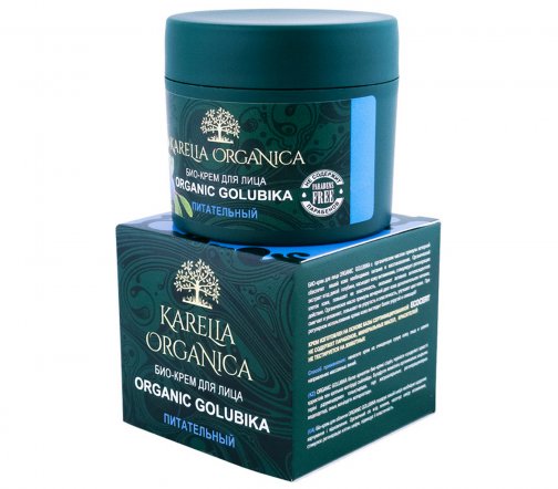 Karelia Organica Крем питательный для лица Organic Golubika 50мл
