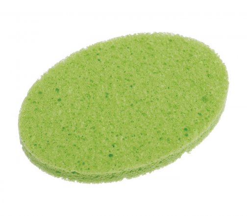 Dewal Beauty Спонж для снятия макияжа Зеленый 2шт CE-8510