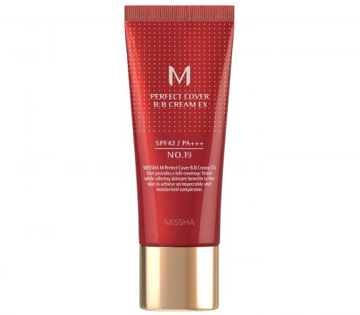 Missa M Perfect Cover BB Cream EX Тональный BB крем Идеальное покрытие SPF42 PA+++ тон 19 Cool ivory