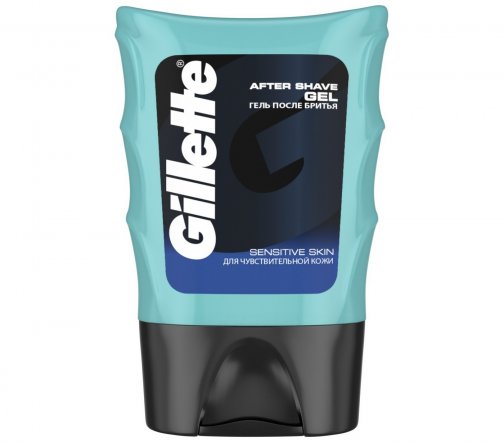 Gillette Men Sensitive Skin Гель после бритья для чувствительной кожи 75мл