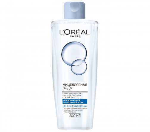 L'Oreal Paris Вода мицеллярная для нормальной и смешанной кожи