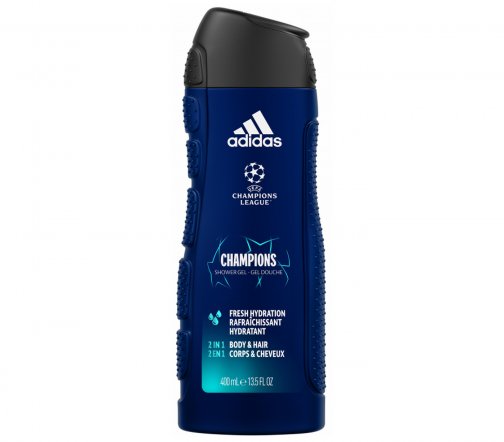 Adidas Champions Гель для душа и шампунь 400мл