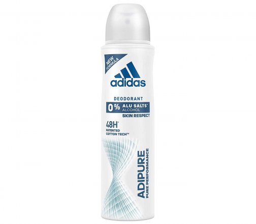 Adidas Woman Adipure XL 48 ч Дезодорант-антиперспирант спрей 150мл