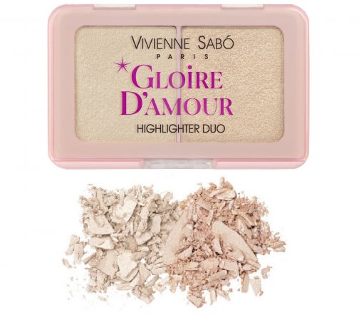 Vivienne Sabo Палетка хайлайтеров мини Gloire D'amour