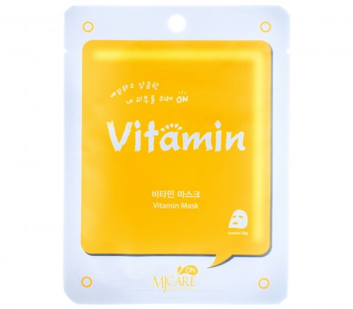 Mijin MJ Care Vitamin Маска тканевая для лица Облепиха 22гр