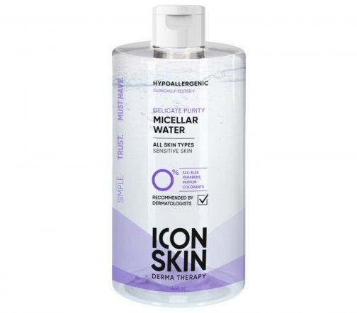 Icon Skin Вода мицеллярная очищающая Delicate Purity 450мл