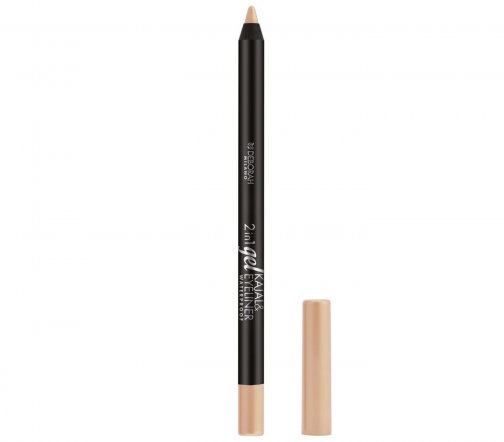 Deborah Карандаш гелевый для век 2в1 Gel Kajal&Eyeliner