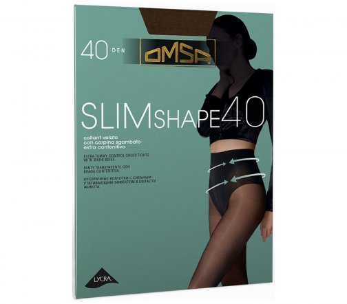 Omsa Колготки Slim Shape 40 den 3-M Nero (Черный)