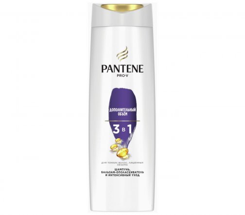 Pantene Pro-V Шампунь 3в1 Дополнительный Объем 360мл