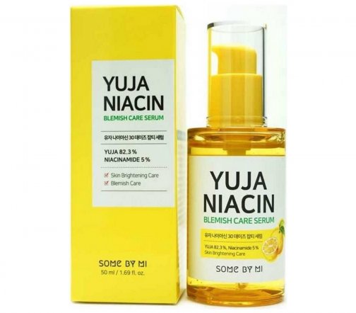 Some By Mi Yuja Niacin Blemish Care Serum Сыворотка осветляющая с экстрактом юдзу 50мл