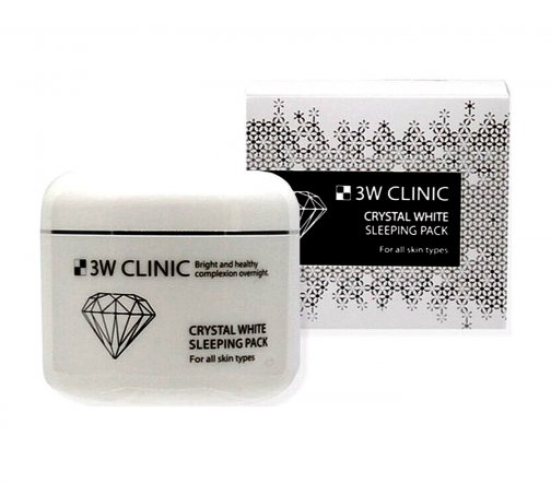 3W Clinic Sleeping Pack Маска для лица ночная осветляющая 100мл