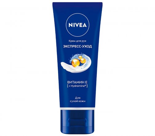 Nivea Крем для сухой кожи рук Экспресс-уход Витамин Е 50мл