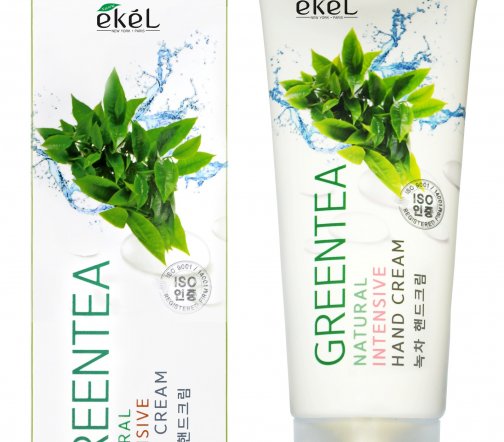 Ekel Natural Intensive Крем для рук с Зеленым чаем 100мл