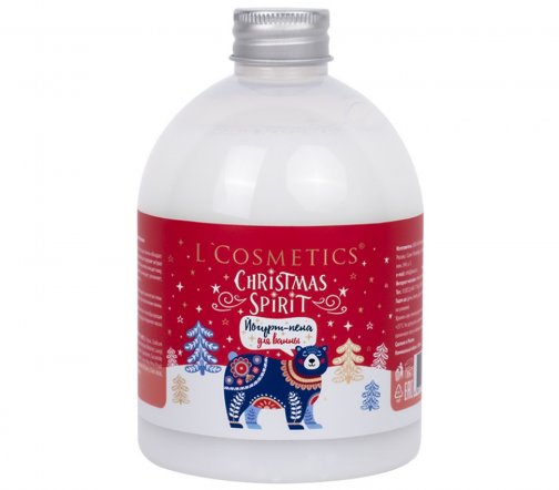 L'Cosmetics Christmas Spirit Йогурт-пена для ванны 500мл