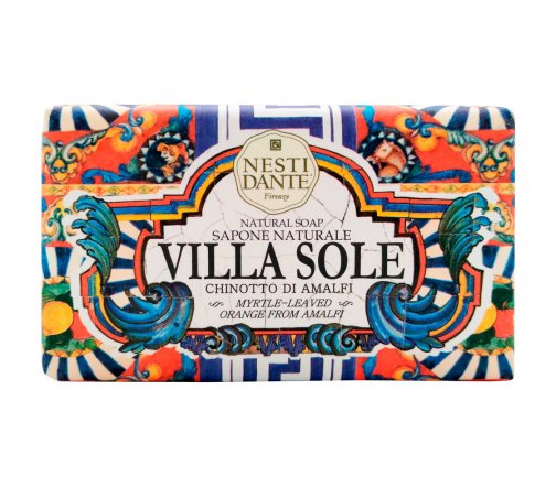 Nesti Dante Villa Sole Мыло Апельсин с миртовыми листьями 250гр