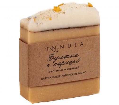 Innula Мыло натуральное Булочка с корицей 85гр