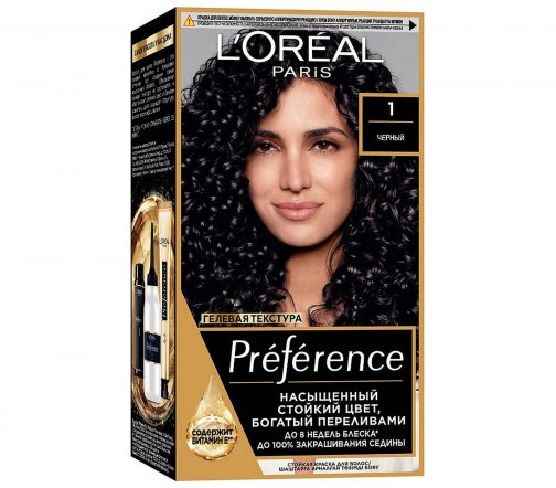 L'Oreal Paris Preference Краска для волос 1 Черный
