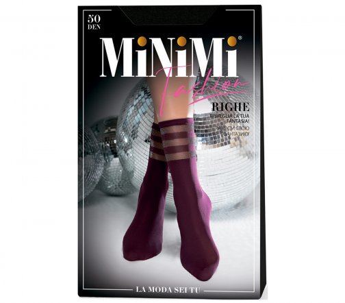 Minimi Носки Calz Righe в полоску 50 den