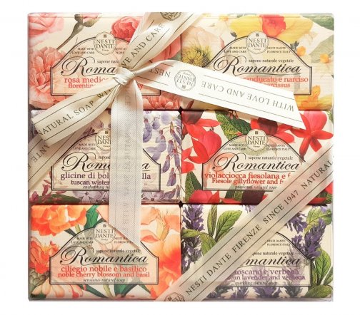 Nesti Dante Romantica Набор Мыло Романтика 6шт*150гр