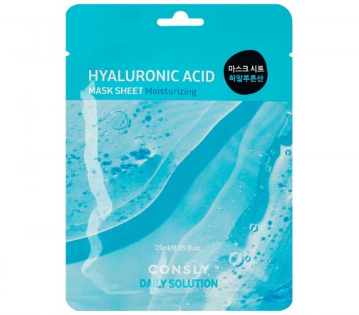 Consly Daily Solution Маска тканевая с гиалуроновой кислотой 25мл