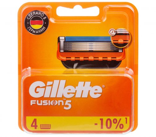 Gillette Fusion5 Кассета сменная 4шт