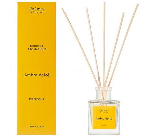 Poemes De Provence Ambre Epice (Пряная амбра) Аромадиффузор 100мл