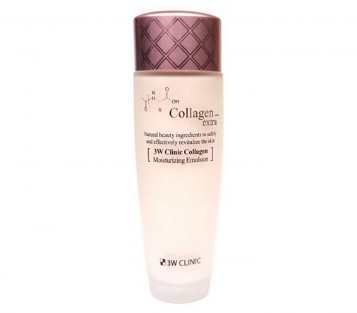 3W Clinic Collagen Extra Эмульсия для лица с коллагеном экстра увлажняющая 150мл