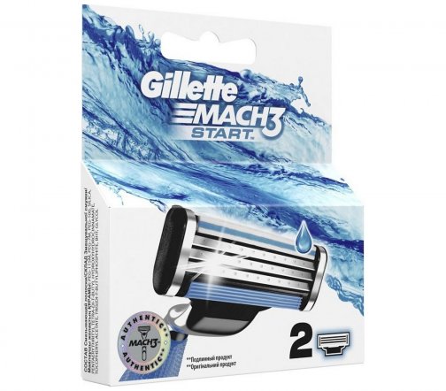 Gillette Men Mach3 Start Кассета сменная 2шт