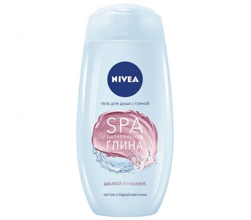 Nivea Гель для душа SPA Натуральная глина Шалфей и Гибискус 250мл