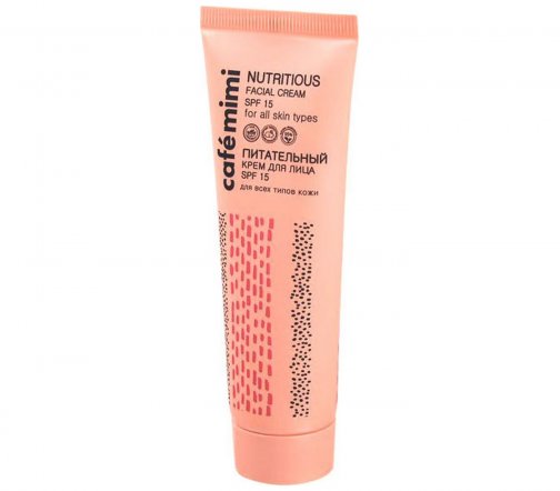 Cafe Mimi Крем питательный для лица SPF15 50мл