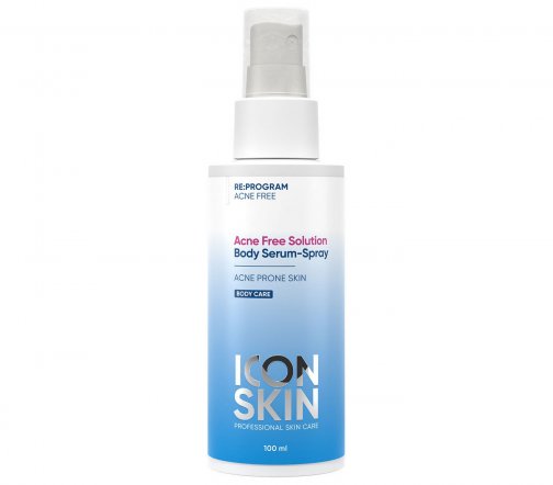 Icon Skin Сыворотка-спрей Acne Free Solution 100мл