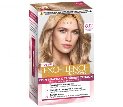 L'Oreal Paris Excellence Краска для волос 8.12