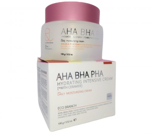Eco Branch Hydrating Intensive Крем для лица AHA BHA PHA 100гр